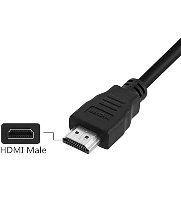 Bull2tech High Speed HDMI Cable with Ethernet | Supports 3D 4K | for All HDMI Devices Laptop Computer Gaming Console TV Set Top Box (1.5 Meter/ 5 Feet - Black, free