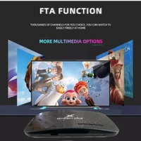 Tech-lobby KREA 014220 Free Dish Settop Box with Mpeg4 Technology Support USB WiFi Anteena and USB Stream 150 + Channels Mini Genuine