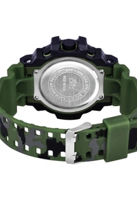 Shocknshop Digital Sports Multi Functional Black Dial Watch for Mens Boys -315RED - Olivetone