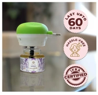 EKAM Lavender Oil Scented Summer Delights Home Fragrance Automatic Air Room Fresheners Plug-In Kit With 45Ml Refill Used For Home Freshener, Room Freshener, Bathrrom Freshener, Office Freshener