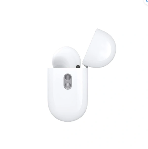  AirPods Pro (2nd generation) with Active Noise Cancellation, Spatial Audio Bluetooth Gaming Headset  (White, True Wireless)