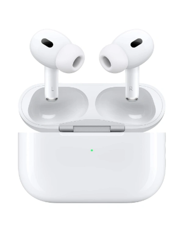  AirPods Pro (2nd generation) with Active Noise Cancellation, Spatial Audio Bluetooth Gaming Headset  (White, True Wireless)