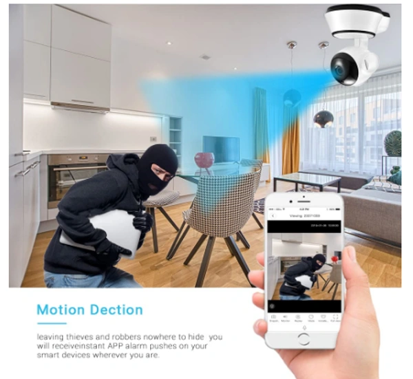  V380 Pro 2 Cemera Set WiFi Wireless CCTV Home Security HD Camera Night Vision IR Surveillance Camera(Supports up to 64gb SD Card) - CCTV Wifi 360 Camera, 2 Camera Set