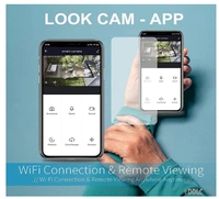 4K HD WiFi Holder Camera Lookcam 1080p WiFi Wireless Cam Mini Bulb Holder Best Security Camera with Video Recording & HD Voice Quality. Security Camera(Holder camera) - White, 1 Set