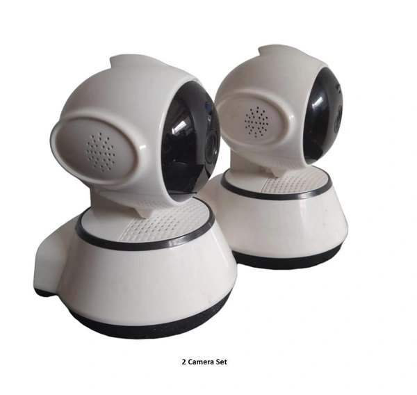  V380 Pro 2 Cemera Set WiFi Wireless CCTV Home Security HD Camera Night Vision IR Surveillance Camera(Supports up to 64gb SD Card) - CCTV Wifi 360 Camera, 2 Camera Set