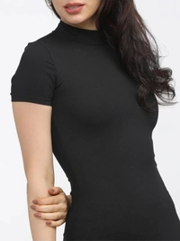 Black Skater Dress For Girls - Black, XL