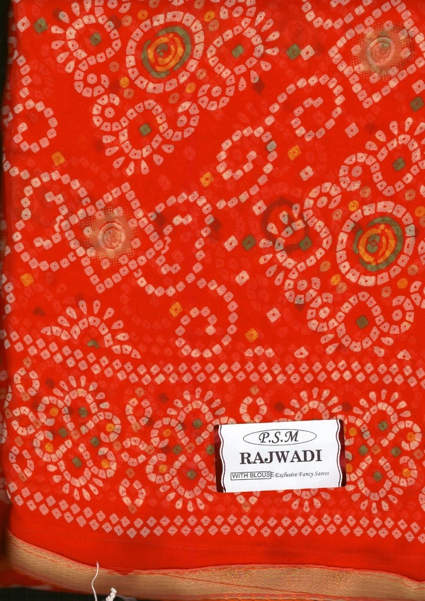 Saree For Women ( 7 Day's Return Guarantee) COD - Red, FREE