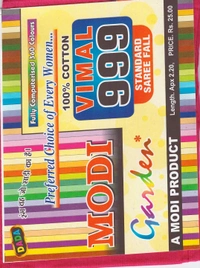 Saree Fall Pack Of 10 - Red, FREE