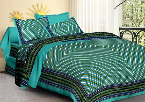 Bed-Sheet 90×100 - Teal, Free