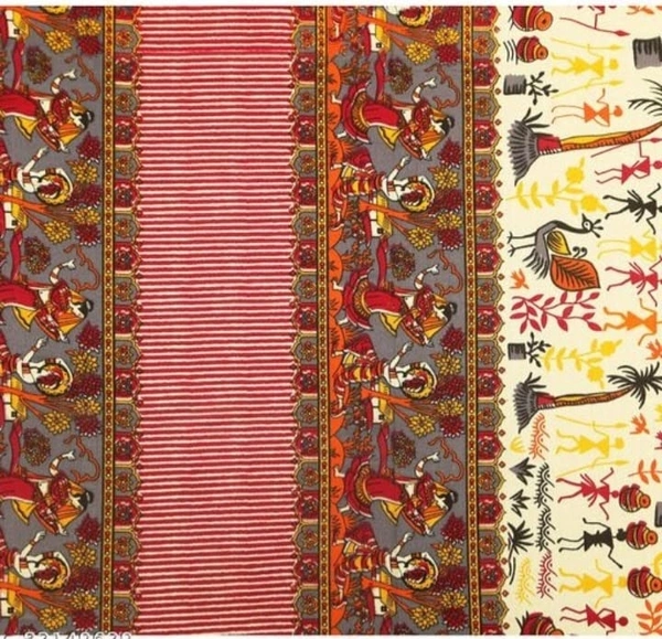 SHREE SHYAM FABRICS Shree Shyam Fabrics Red Colour Bed-Sheet TC144 - Red, KING