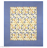 SHREE SHYAM FABRICS Shree Shyam Fabrics Blue Colour Bed-Sheet TC144 - Blue, King