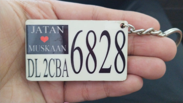 Wooden Key Chains - Mix, Heart Round Square Oval Etc