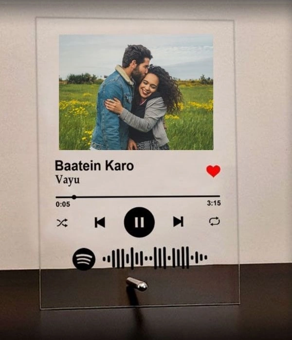 Spotify Acrylic Plzque - Transparent, 6*8
