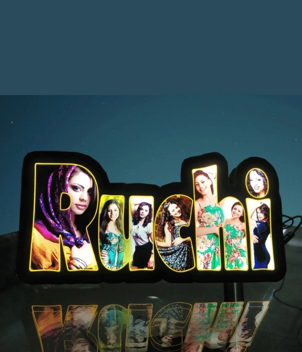 Led Name Frame  - 18 Inch