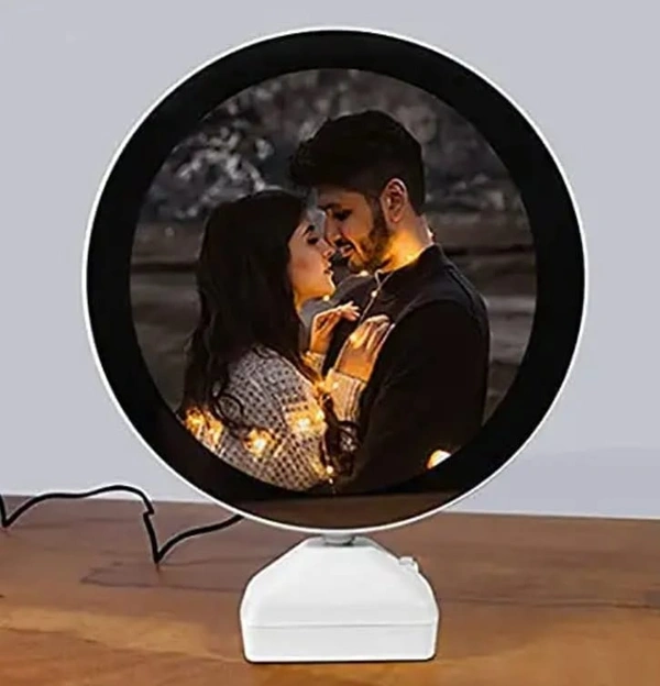 Magic Mirror  - White, Pic Size 18cm