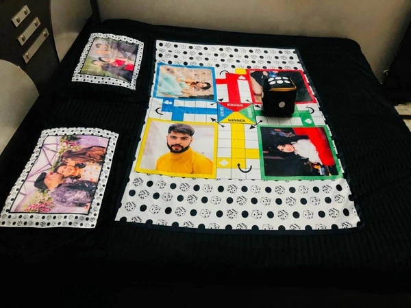 Full Print Bed Sheet With 2 Pillow Cover - Mix, Double Bed