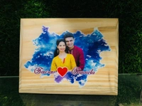 Wooden Table Top Plaque - Wooden, 8*6 Inch