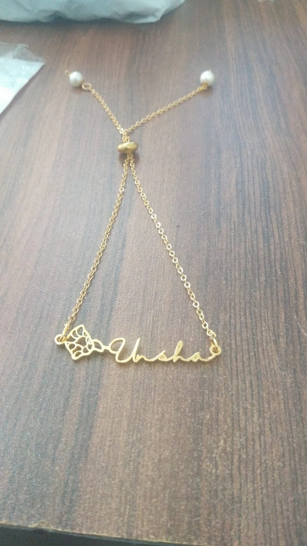 Name Braclet  - Gold Silver & Rose Gold, Mix
