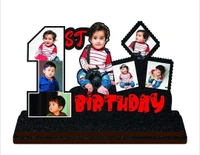 Baby Birthday Frame - Mix, 12*12 Inch