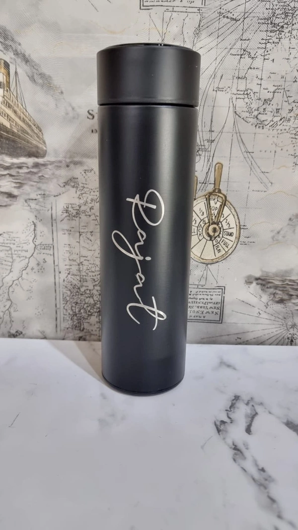 Temperature Bottle 500ml - Black, 500ml