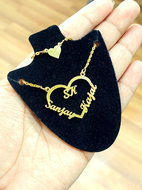 Name Pandant - Gold, Single Name