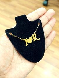 Name Pandant - Gold, Single Name