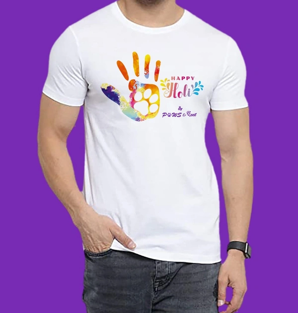 Holi tshirt - White, All