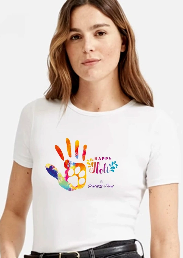 Holi tshirt - White, All