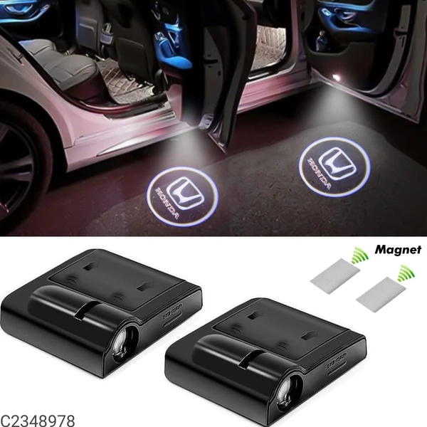 Car-O-Holic -Ghost Shadow Light For Hyundai Car Do Car-O-Holic -Ghost Shadow Light For Hyundai Car Door Logo Projector (Set of 2)Package Contains: 2 piece of Light ProjectorMaterial: Plastic & MetalColor: Colour as per availabilityWeight: 200 g