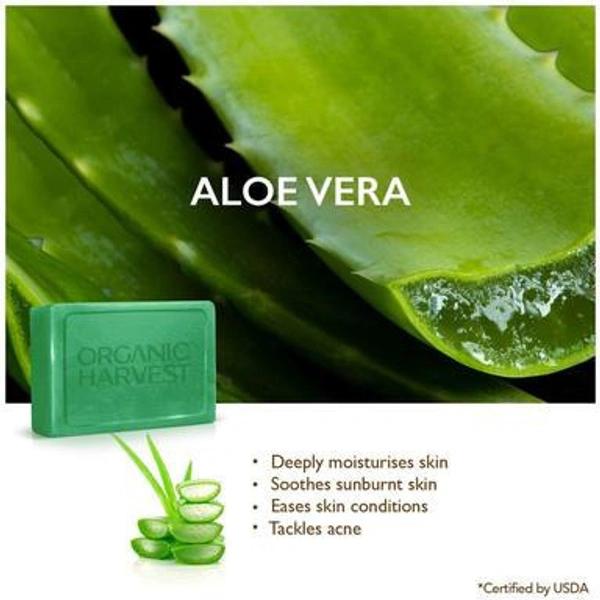 Aloe Vera Luxurious Bathing Bar - Green, 40