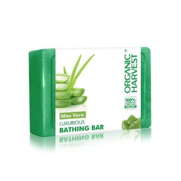 Aloe Vera Luxurious Bathing Bar - Green, 40