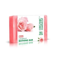Organic Rose Luxurious Bathing Bar - Tickle Me Pink, 40