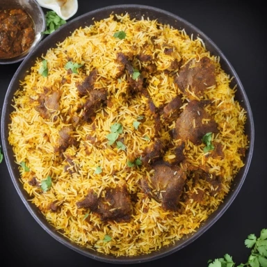 Mutton Biriyani TOPI VAPA