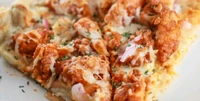 fried chicken pizza - Red, 8, 50