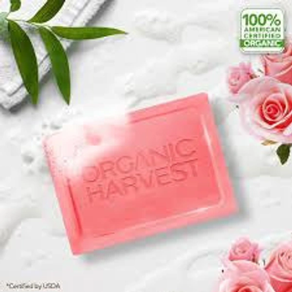 Organic Rose Luxurious Bathing Bar - Tickle Me Pink, 40