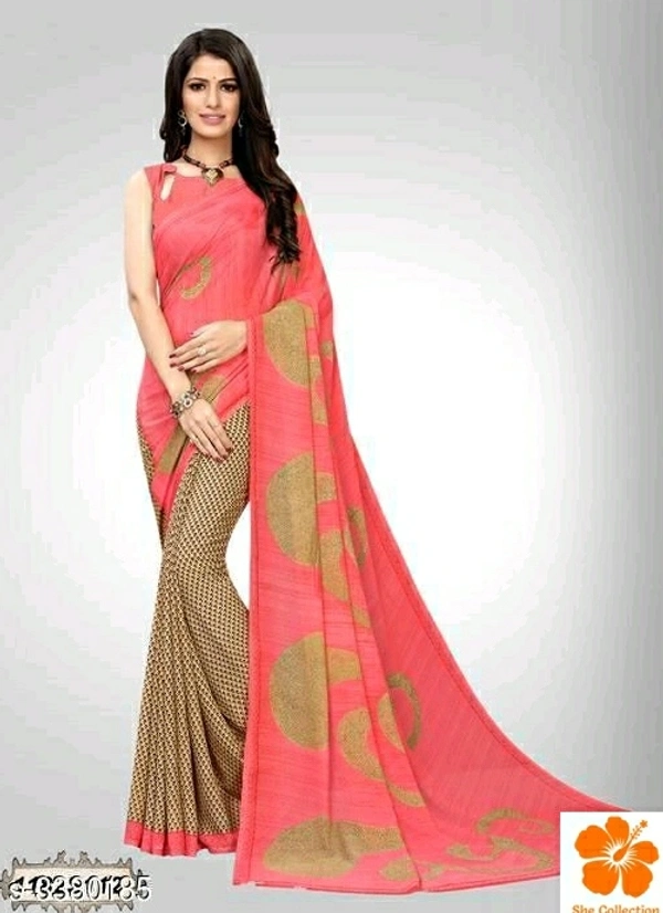 Stylish Georgette Women's Saree
