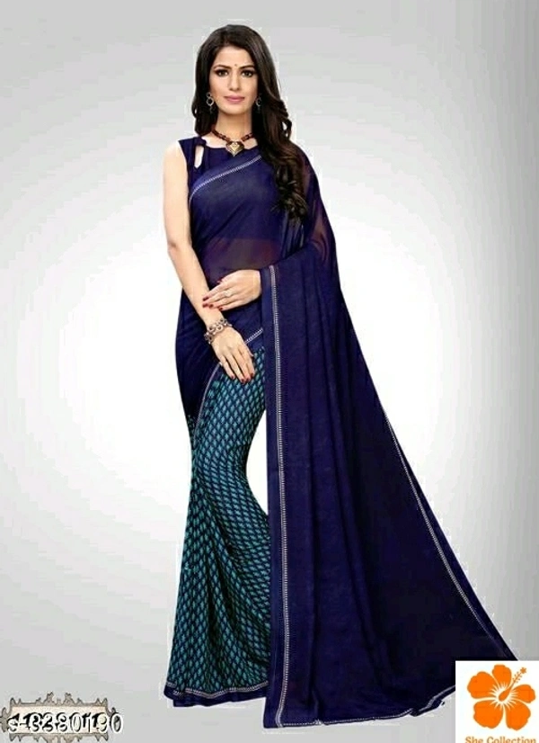 Stylish Georgette Women's Saree