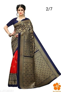 Art Silk Banita Refined Sarees In 7 Design