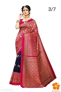 Art Silk Banita Refined Sarees In 7 Design