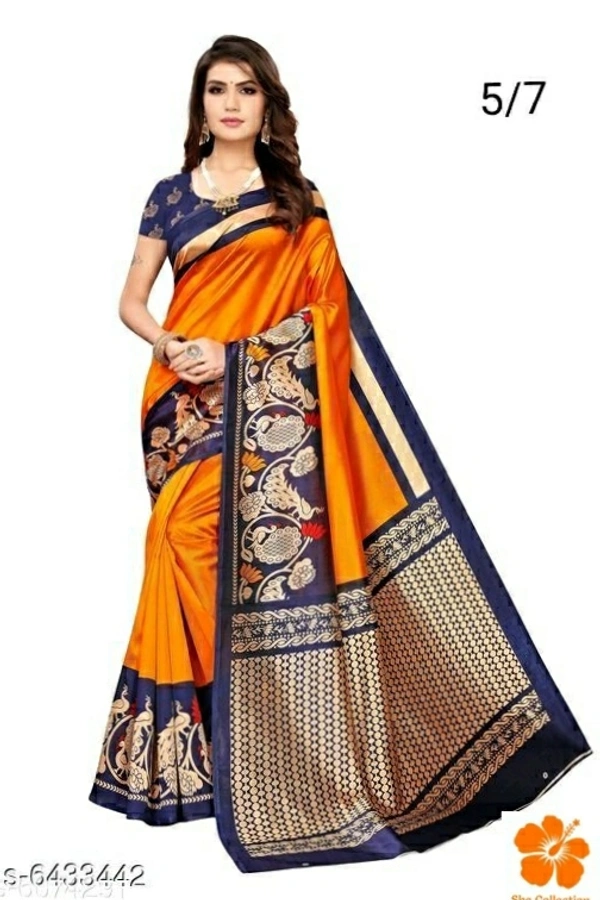 Art Silk Banita Refined Sarees In 7 Design