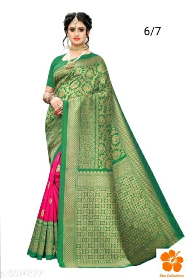 Art Silk Banita Refined Sarees In 7 Design