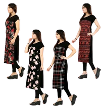 1 Ke Daam Me 4 Kurtiya - M (Bust Size: 38in,Length: 44in)