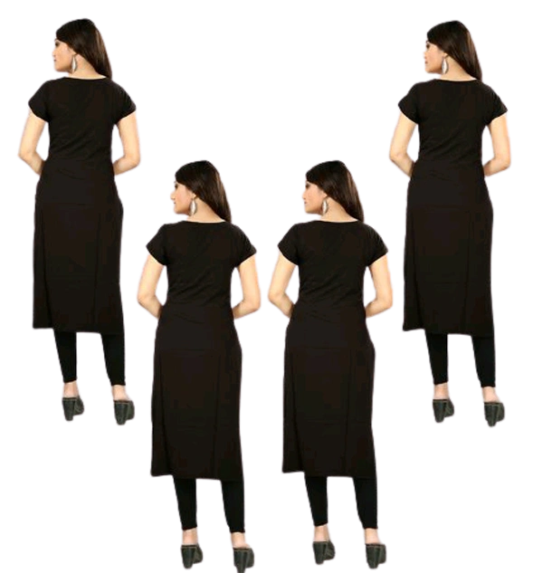 1 Ke Daam Me 4 Kurtiya - M (Bust Size: 38in,Length: 44in)