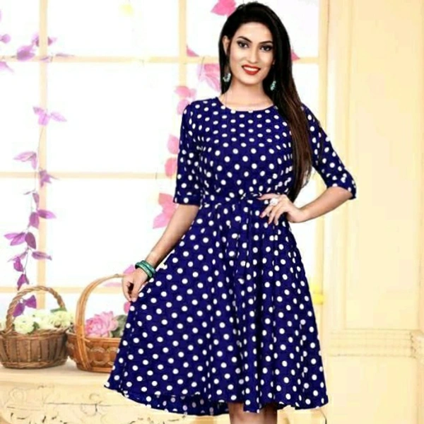 She Collection Urbane Designer Women Dress - S (Bust Size:36in , Length:40in)