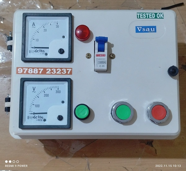 1 Phase Borewell  Panel Abs Box 
