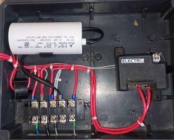 Electro  Single Phase Open Well Dry Run Panel 