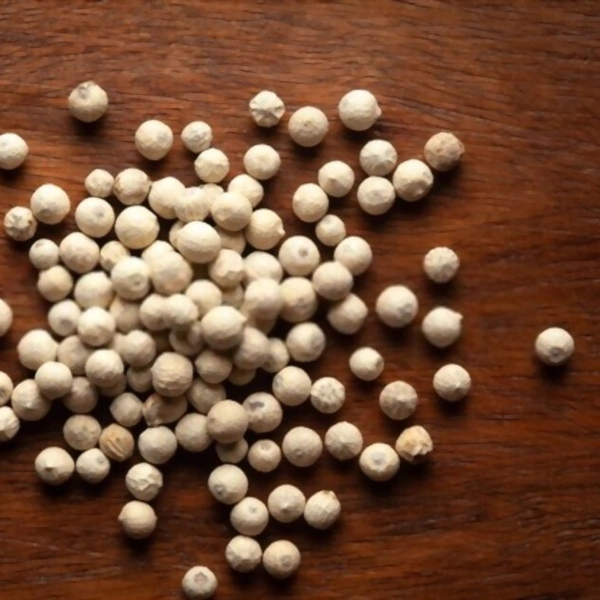 White Peppercorns/Safed Gol Mirch - 50gm