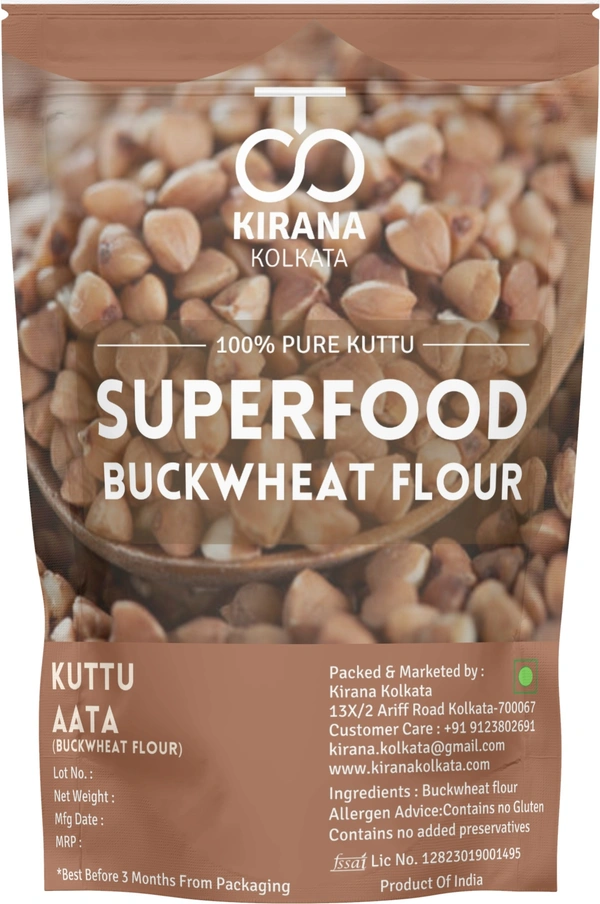 Fafar Aata/Kutta Aata/Buckwheat Flour - 500Gm