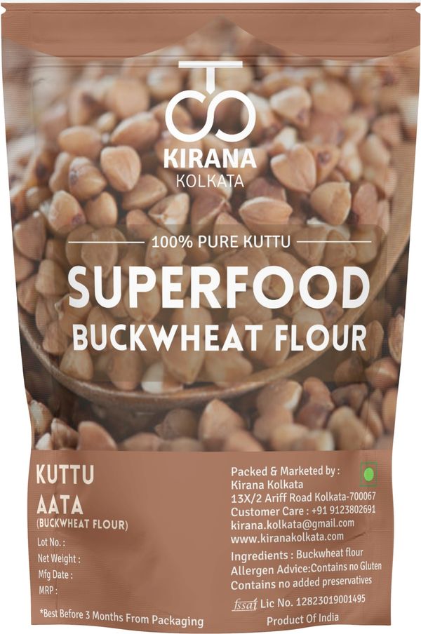 Fafar Aata/Kutta Aata/Buckwheat Flour - 500Gm