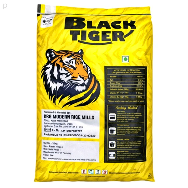 Black Tiger - 26 Kg